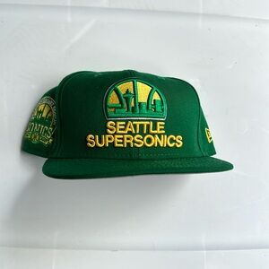 Seattle SuperSonics anniversary fitted sz 7 3/4